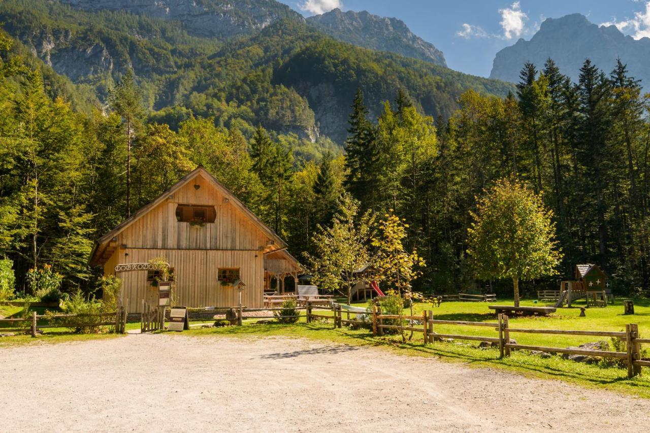 Hotel Eko Hisa-Eco House Na Razpotju Solčava Zewnętrze zdjęcie
